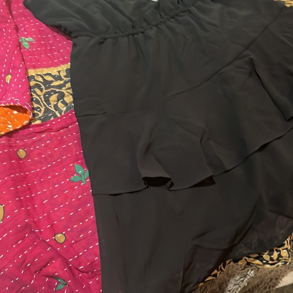 NWT Sam Elderman LBD , sheer layers, elastic waist Dress- adorable and on sale - Picture 5 of 15